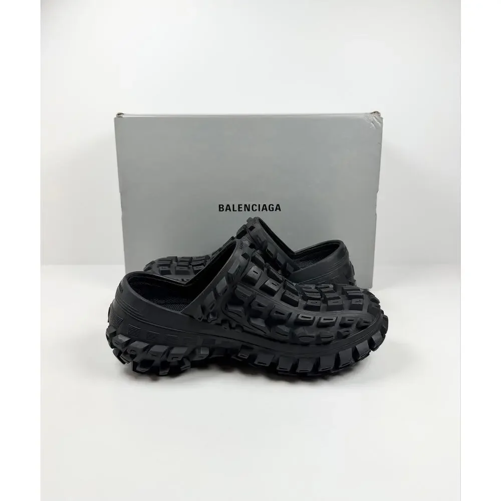 Size 9.5US - Balenciaga Defender Rubber Clog